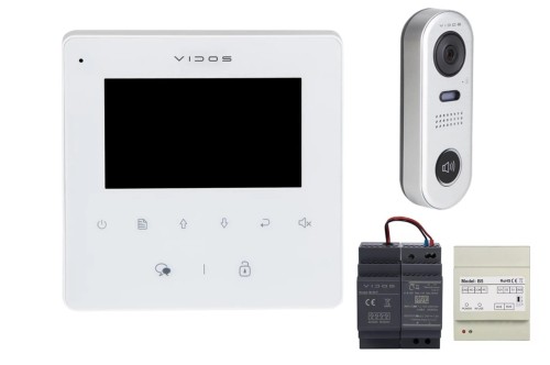 Wideodomofon CYFROWY VIDOS DUO M1022W + S1001