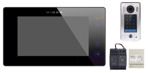 Wideodomofon CYFROWY VIDOS DUO M1021B-2 + S1301D