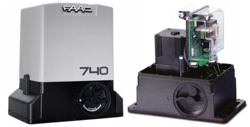 Silnik - centrala - obudowa FAAC 740 / DELTA 2