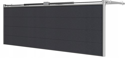 Brama Garażowa 500x220 - ANTRACYT 7016