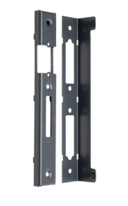 Kaseta elektrozaczepu na słupek 40 – H= 300 mm, W= 45 x17 mm – antracyt