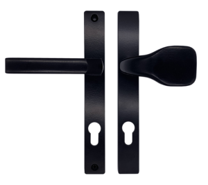 Gałko-klamka do drzwi z szyldem 72 H240 x L30 mm