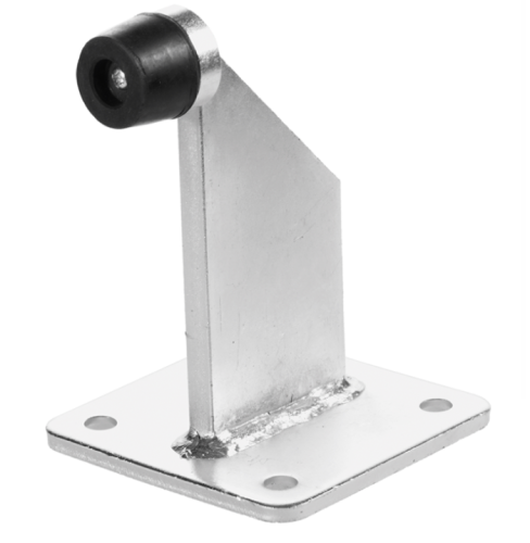 Odbojnik zewnętrzny do bramy lub furtki, przykręcany, z płytką 100x100 mm