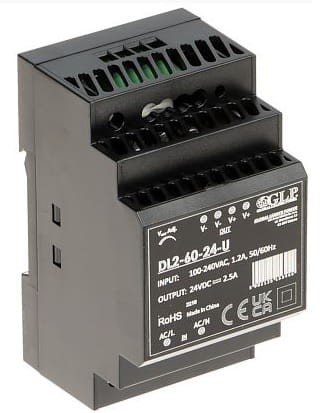Zasilacz 24V 60W 2.5A na szynę DIN IP20
