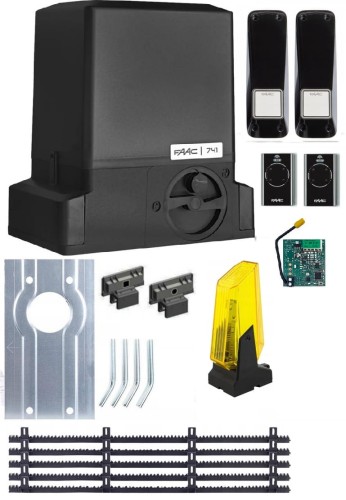 Napęd do bramy przesuwnej FAAC 741 - DO 900 KG / DELTA 3