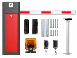 Automatyczny szlaban parkingowy GUARD-3 z ramieniem 6m