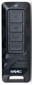 Pilot FAAC XT4 FDS SLH LR Czarny 433 868 MHz bram