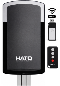 Napęd do bramy garażowej Hato SILENT 300-moc 1200N-1xpilot + Moduł WiFi