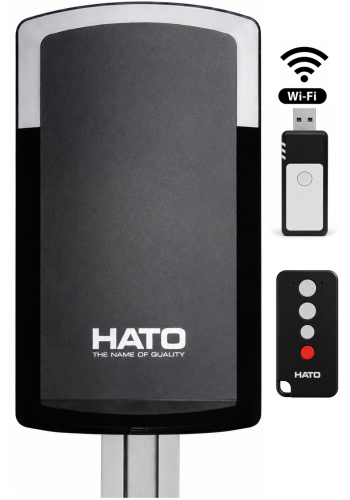 Napęd do bramy garażowej Hato SILENT 300-moc 1200N-1xpilot + Moduł WiFi