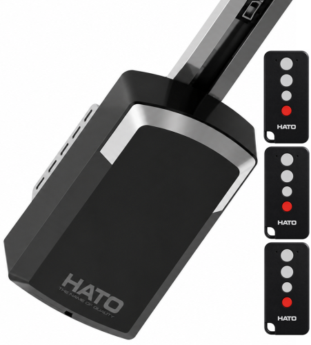 Napęd do bramy garażowej Hato SILENT 300 -3 x pilot - 1000N