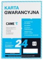 Karta gwanracyjna CAME .jpg